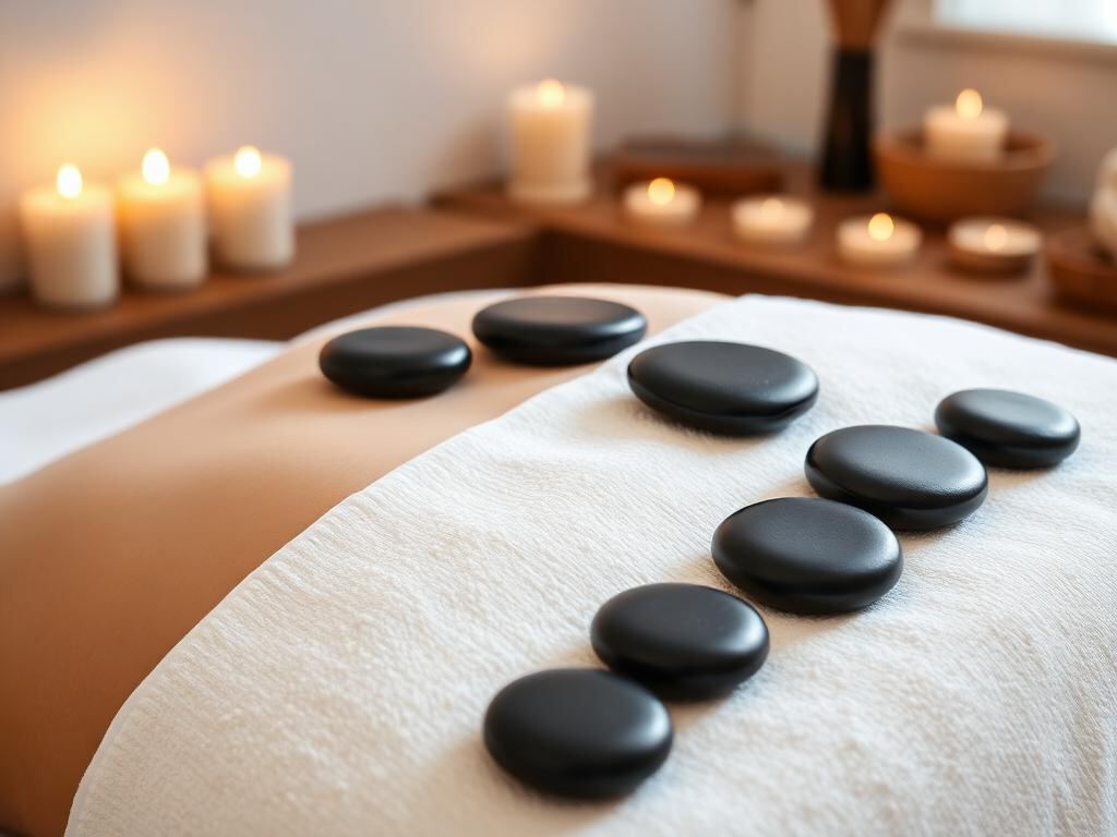 Hot Stone med blid udstrækning